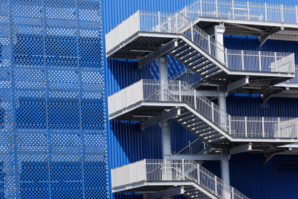 Building cladding, steel stairs - Impec GmbH